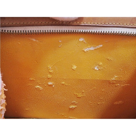 Louis Vuitton Yellow Satchel Bag - Picture 10 of 15